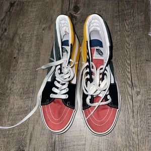 Multi color Vans